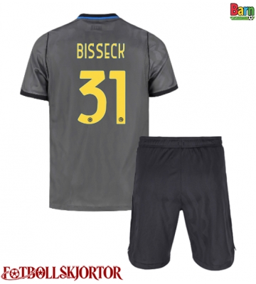 Inter Milan Yann Bisseck #31 Tredje Kläder Barn 2026-27 Kortärmad (+ Korta byxor)